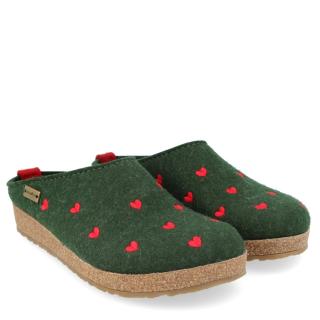 scarpe da donna verdi per la casa Scarpe Calzature donna Pantofole e ciabatte Pantofole in lana merino 