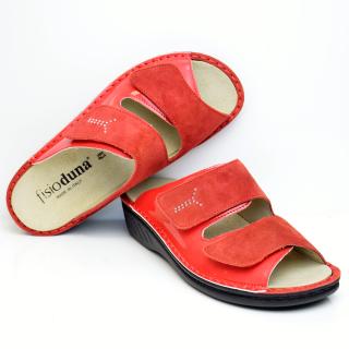 DUNA SGR SLIPPERS REMOVIBLE INSOLE DOUBLE STRAPS EXTRAWIDE SOLE