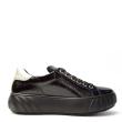 ARA SNEAKER IN SOFT AND BLACK DEER LEATHER WITH HIGH SOFT - photo 3
