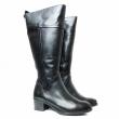 CAPRICE HIGH HEEL COMFORT BOOTS AT THE CALF IN BLACK NAPPA - photo 1