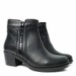 MANLISA COMFORT SHOES ANKLE BOOT WITH COMFORTABLE HEEL