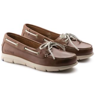 BIRKENSTOCK TENNESSEE BROWN LEATHER SHOE WITH LACES