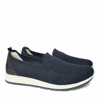 ENVAL SOFT BLUE LARGE FIT MOCCASIN WITH REMOVABLE INSOLE