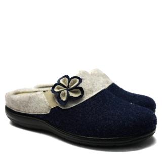 SUSIMODA SLIPPERS WITH REMOVABLE WOOL FOOTBED