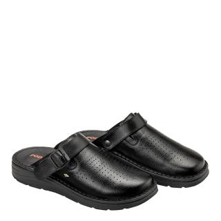 PODOLINE H.300 PROFESSIONAL SLIPPERS WITH HOLES IN CENTURINO CALFSKIN