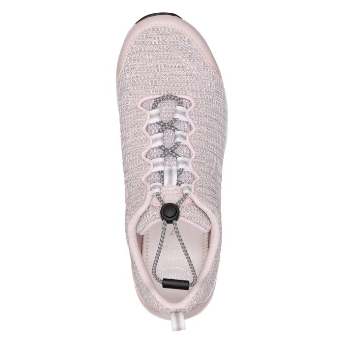 DR.SCHOLL'S WIND STEP WOMEN'S TENNIS ELASTIC LACES ROSE/GREY - photo 1