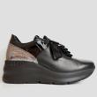 COMART ULTRALIGHT WEDGE SHOE LEATHER WITH RUCHES - photo 1