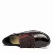 SUSIMODA BURGUNDY REMOVABLE-FOOTBED MOCCASIN MAXI FIT WITH RHINESTONE - photo 3