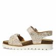 MOBILS BY MEPHISTO TARINA LEATHER SANDALS REMOVABLE INSOLE DOUBLE STRAP LIGHT SAND - photo 3