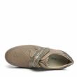DUNA LEATHER TAUPE SHOES WITH STRAP AND REMOVABLE INSOLE - photo 3