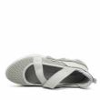ECCO GRAY MARY JANE SNEAKERS BREATHABLE FABRIC REMOVABLE INSOLE - photo 3