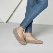 BIRKENSTOCK CELINA SUEDE TAUPE FLATS WITH REMOVABLE INSOLE - photo 3