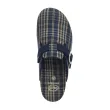 DR SCHOLL AMIATA MAN TEXTIL SLIPPERS WITH BUCKLE NAVY BLUE - photo 1