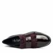 SOFFICE SOGNO MOCCASIN IN SHINY LEATHER WITH FRINGES IN WINE RED SUEDE - photo 3