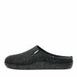 VERBENAS FELT SLIPPER FOR MEN WITH REMOVABLE FOOTBED ANTHRACITE - photo 2