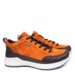 ARA GORETEX WATERPROOF SNEAKER IN ORANGE SUEDE WITH LACES AND REMOVABLE FOOTBED