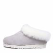 COMFORT WOMEN'S SABOTS IN VERY SOFT LAMB LEATHER AND FUR WITH REMOVABLE FOOTBED BEIGE - photo 2