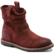 BIRKENSTOCK LUTON PORT RED SUEDE ANKLE BOOTS - photo 2