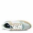THE HOFF BRISTOL MAN SNEAKER IN SUEDE AND FABRIC WITH REMOVABLE FOOTBED BROWN BLUE - photo 3