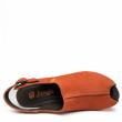 JUNGLA SANDAL IN VERY SOFT RED LEATHER WITH OPEN TOE - photo 3