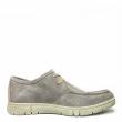 ENVAL SOFT PEWTER COLOR SUEDE MEN'S SNEAKERS WITH REMOVABLE FOOTBED - photo 1