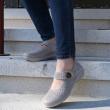 COMFORT MARY JANE SHOES IN BEIGE SUEDE LEATHER WITH STRAP AND REMOVABLE FOOTBED - photo 1
