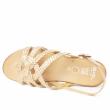 ARA SANDAL GLOSSY COPPER WOVEN LEATHER - photo 3