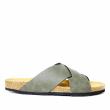 PLAKTON MEN'S SLIPPERS IN CORK WITH MEMORY FOOTBED - photo 1
