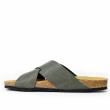 PLAKTON MEN'S SLIPPERS IN CORK WITH MEMORY FOOTBED - photo 2