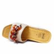 SCHOLL RAVELLO  SLIPPERS FOOTBED MEMORY TAUPE LEATHER - photo 3