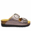 PLAKTON DOUBLE-BAND ADJUSTABLE SLIPPERS WITH MEMORY FOOTBED STRAP - photo 1