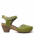 JUNGLA LEATHER SANDAL WITH STRAP AND CLOSED TOE HEEL - photo 1