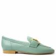 FRANCESCO BRUNELLI SOFT CALF LEATHER LOAFERS WITH LOW HEEL - photo 1