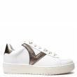 VICTORIA SNEAKERS IN SOFT LEATHER WITH LACE AND BREATHABLE HOLES - photo 1