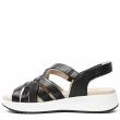 CAPRICE ELEGANT BLACK NAPPA SANDAL WITH REMOVABLE FOOTBED - photo 2