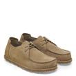 BIRKENSTOCK UTTI LACE GRAY TAUPE SHOES LACED MOCASSIN LOAFERS REGULAR/WIDE WIDTH SUEDE