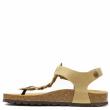 BIOLINE KAIRO THONG SANDAL IN WOVEN OILY LEATHER - photo 2