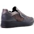 ENVAL SOFT WOMEN'S  COMFORTABLE SHOES GREY SUEDE LEATHER WITH STRASS  - photo 2