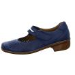 JENNY BY ARA WOMEN'S COMFY SHOES PERFORATED UPPER STRAP CLOSURE BLUE - photo 1