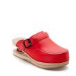 BALDO 5/19 SCA MEN'S/WOMEN'S CLOG RED SHOCK ABSORBER WITH WOOD SOLE - photo 2