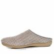 DIAMANTE WOMEN'S SLIPPER THERMAL FABRIC WITH BOW BEIGE - photo 2