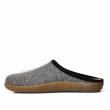 TIROL BONN MEN'S SLIPPERS WITH REMOVABLE FOOTBED IN GRAY LEATHER AND MERINOS WOOL - photo 3