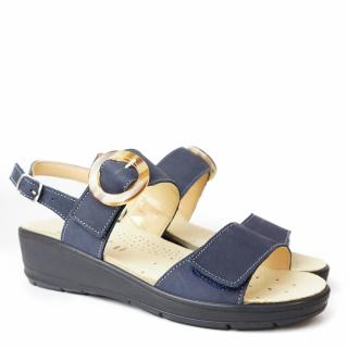 CINZIA SOFT SANDAL REMOVABLE FOOTBED WITH TEAR BUCKLE