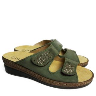 CINZIA SOFT SLIPPERS IN EXTRA SOFT SUEDE REMOVABLE FOOTBED