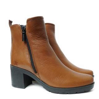 THE FLEXX STAND UP ELEGANT TOBACCO ANKLE BOOT