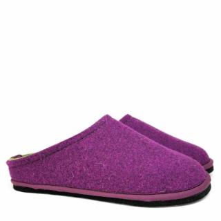 LOWENWEISS EASY BICOLOR WOOL SLIPPER REMOVABLE FOOTBED