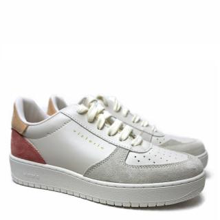VICTORIA SNEAKERS IN SOFT LEATHER WITH BREATHABLE HOLES AND LACES