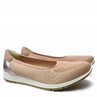 ENVAL SOFT EDITH BALLERINA IN SOFT FABRIC REMOVABLE FOOTBED