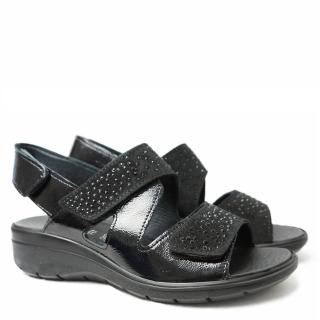 ENVAL SOFT CHARLOTTE SOFT NAPLAK SANDAL WITH DOUBLE GLITTER AND STRAP BAND
