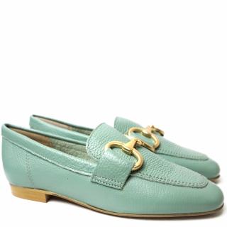 FRANCESCO BRUNELLI SOFT CALF LEATHER LOAFERS WITH LOW HEEL
